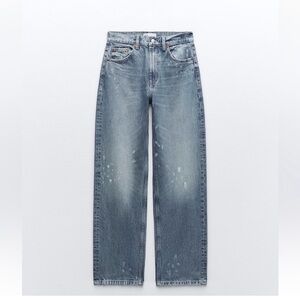 ZARA Mid-rise Baggy Jeans